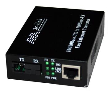 3C-Link 3C-WDM-100-35-20 optický WDM konvertor 10/100Mbs, SM, 20km,SC,TX 1310nm