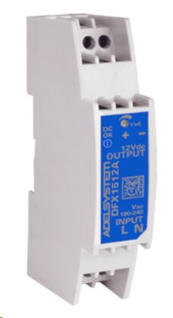 ADEL System DFX1512A, průmyslový zdroj, 12V/1,2A, 15W