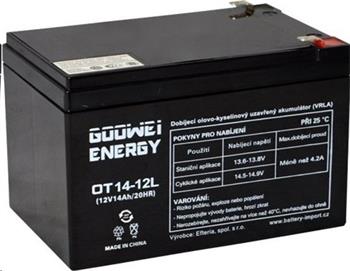 Akumulátor GOOWEI ENERGY OTL14-12, 14Ah, 12V, 10 let