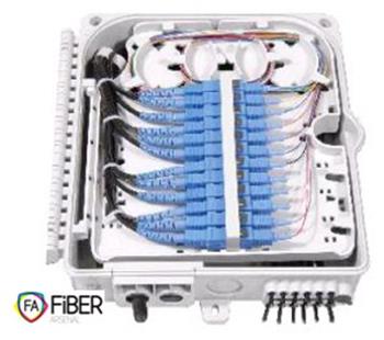 Box pro zakončení optických vláken pro 12 vláken