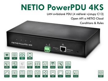 Chytré zásuvky NETIO PowerPDU 4KS