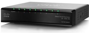 Cisco SF100D-08, 8x10/100 Switch (SF100D-08-EU)