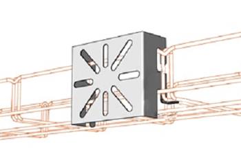 Držák rozvodných krabic DZM 1 k žlabu MERKUR 2