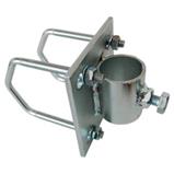 Držák stožáru jezdec- kloubek univerzál 48, Galvanický zinek Držák stožáru jezdec- kloubek univerzál 48, Galvanický zinek