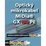 LT MiDia GX 96 vl. AW+, 8x12 vl./trub., HDPE plášť, OD 6,2 mm (8 el.) LT MiDia GX 96 vl. AW+, 8x12 vl./trub., HDPE plášť, OD 6,2 mm (8 el.)