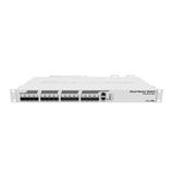 MikroTik Cloud Router Switch CRS317-1G-16S+RM, 800 MHz CPU, 1 GB, 1x GLAN, 16x SFP+cage, ROS L5, Dual PSU,1U Rackmount MikroTik Cloud Router Switch CRS317-1G-16S+RM, 800 MHz CPU, 1 GB, 1x GLAN, 16x SFP+cage, ROS L5, Dual PSU,1U Rackmount