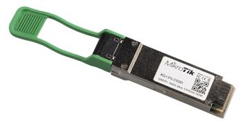 MikroTik QSFP28 optický modul XQ+31LC02D, 100Gbps, singlemode
