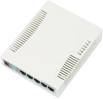 MikroTik RB260GS nastavitelný 5-portový gigabit switch, SFP port, CSS106-5G-1S