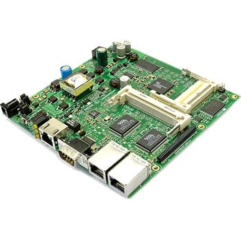 MikroTik RouterBoard RB532A 64 MB RAM, RouterOS level 4