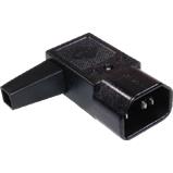 Napájecí konektor EURO male, úhlový Napájecí konektor EURO male, úhlový