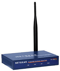 NETGEAR WG102, 802.11g Wi-Fi Access point, POE
