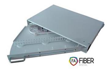 Optická vana, 19", 24x SC simplex, rotační