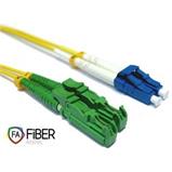 Optický patchcord, 9/125,E2000/APC-LC/PC, SM, duplex, 30m Optický patchcord, 9/125,E2000/APC-LC/PC, SM, duplex, 30m