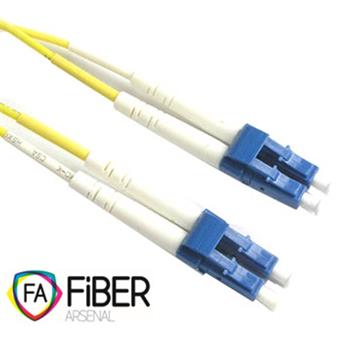 Optický patchcord, 9/125, LC/PC-LC/PC, SM, duplex, 1m