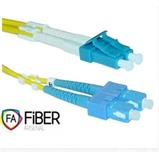 Optický patchcord, 9/125, LC/PC-SC/PC, SM, duplex, 5m Optický patchcord, 9/125, LC/PC-SC/PC, SM, duplex, 5m