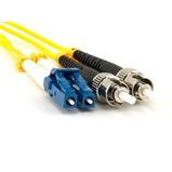 Optický patchcord, 9/125, LC/PC-ST/PC, SM, duplex, 10m Optický patchcord, 9/125, LC/PC-ST/PC, SM, duplex, 10m