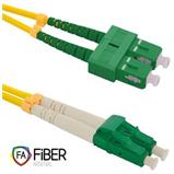 Optický patchcord, 9/125, SC/APC-LC/APC, SM, duplex, 3m Optický patchcord, 9/125, SC/APC-LC/APC, SM, duplex, 3m