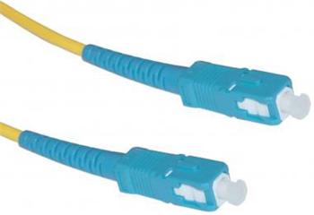 Optický patchcord, 9/125, SC/PC-SC/PC, SM, simplex, 3m