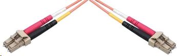 Optický patchcord, OM1, 62,5/125, LC/PC-LC/PC, MM, duplex, 5m