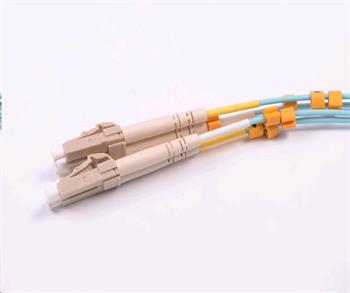 Optický patchcord, OM2, 50/125, LC/PC-ST/PC, MM, duplex, 2m