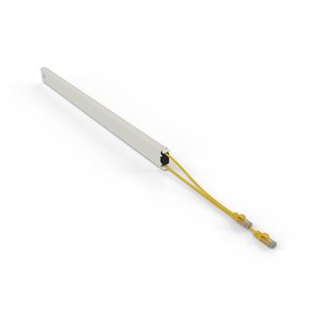 PATCHBOX.ONE Cat.6a UTP, kazeta s kabelem 2.5m, žlutá, 46RU