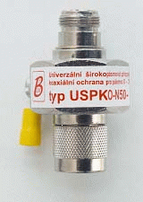 Přepěťová ochrana BrOK USPKO N-f/N-m 0-3,5 GHz