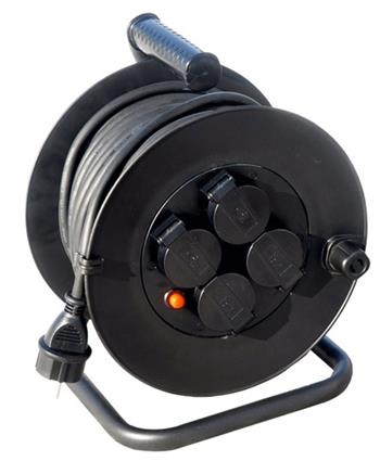 Prodlužovací buben PB34 50m / 4 zásuvky / 3 x 1,5 / IP44