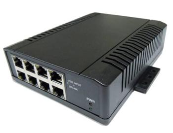 Rozbaleno: Tycon System TP-SW8-D, PoE switch 8x port, 48V, 2A/port