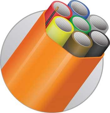 Svazek DuraMulti DB - 4x 12/8mm