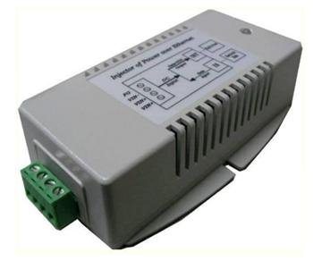 Tycon System TP-DC-2448GDX2-HP, měnič s 2x PoE, 24V DC/56V DC, 2x25W